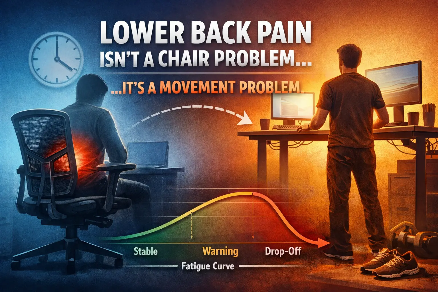 Lower Back Pain Isn’t a Chair Problem — It’s a Movement Problem